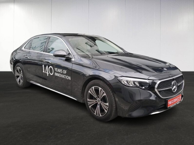 Young Used Demo Mercedes-Benz E 220d (2026) – Unregistered | Available at Sundaram Motors Pre-Owned Solutions, Chennai full